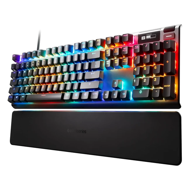 Clavier Gaming SteelSeries Apex Pro Hypermagnetic RGB USB Amricain QWERTY