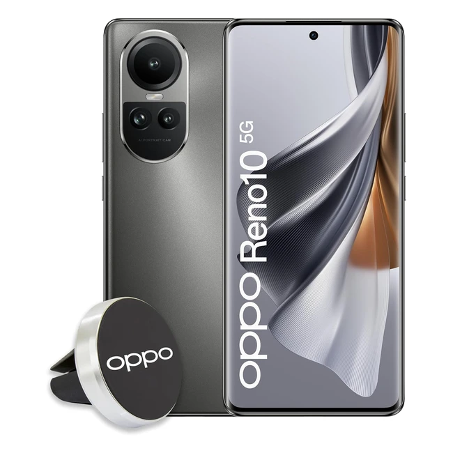 Oppo Reno10 Smartphone 5G AI Tripla Fotocamera 64328MP Display 67 120Hz AMOLED