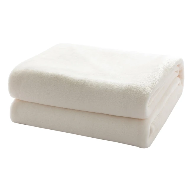 Mixibaby Kuscheldecke - Extra Weich  Warm - Flauschige Wohndecke - Faltenbest