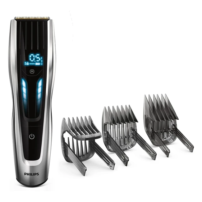 Philips Tondeuse Cheveux Srie 9000 HC945015 - Interface Tactile Coupe Rapide