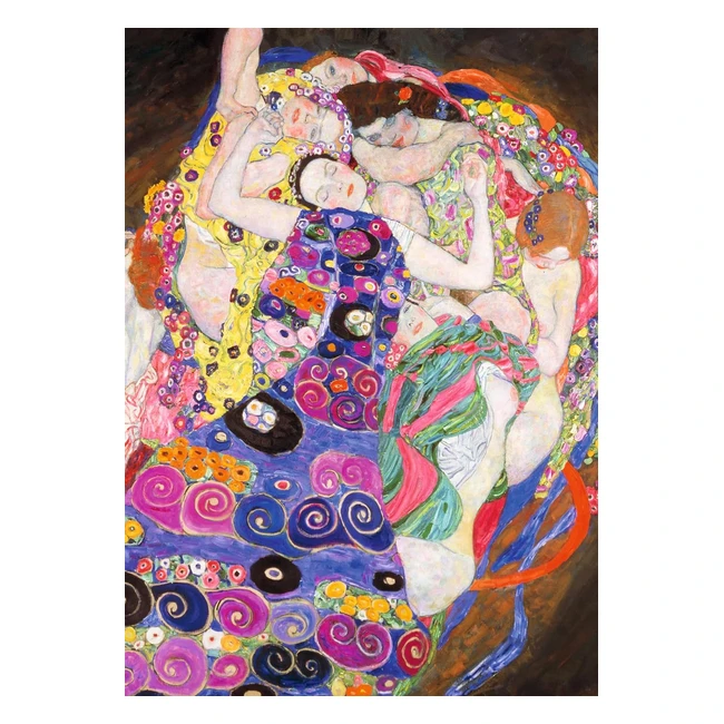 Ravensburger Puzzle Klimt La Vergine 1000 Pezzi 70x50 cm - Arte Educativo
