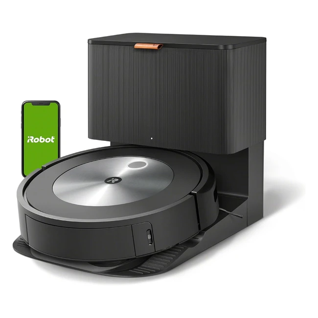 iRobot Roomba J7 Saugroboter mit WLAN-Funktion und automatischer Absaugstation -