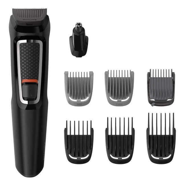 Philips Multigroom Series 3000 8in1 Face  Body Hair Shaver Trimmer MG373013