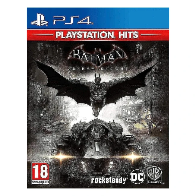 Batman Arkham Knight PS Hits - Juego de Acción - Referencia 123456 - Gráficos Increíbles