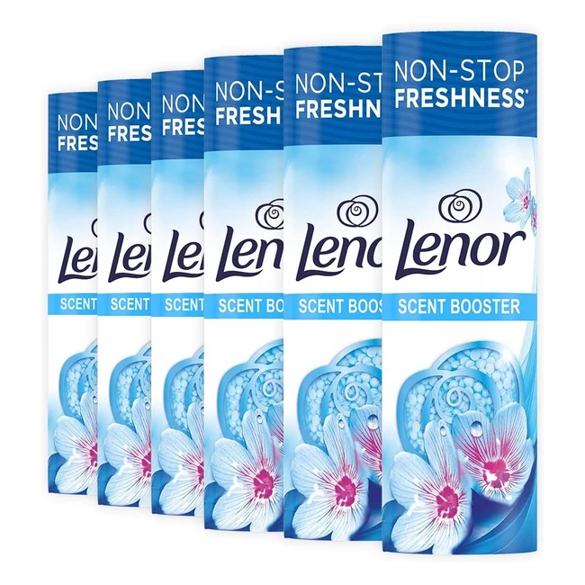 Lenor Inwash Scent Booster Laundry Beads - Freshness Boost Lasts - Spring Awakening - Pack of 6 x 245g
