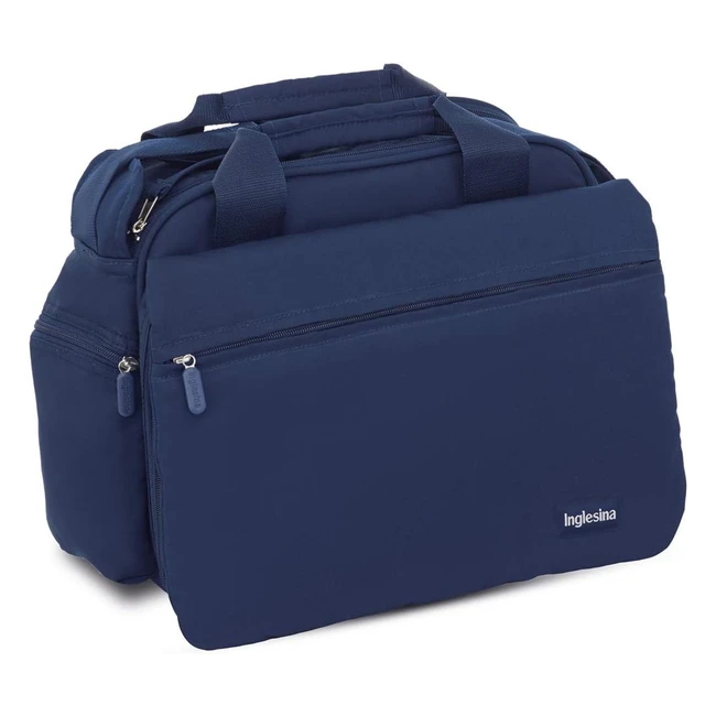 Bolso Cambiador Inglesina AX90N0BLU Azul Unisex - Espacioso y Multifuncional