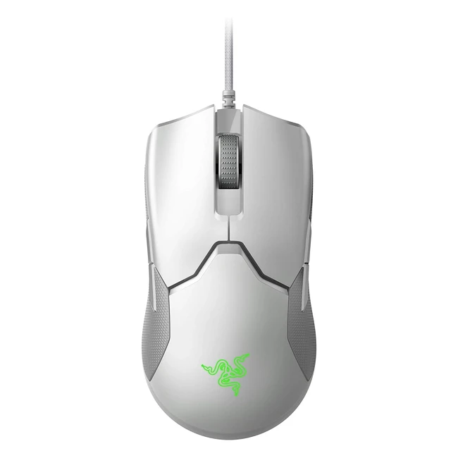 Razer Viper Ambidextrous Wired Gaming Mouse 69g Lightweight Design Optical 5G Sensor RGB Chroma Mercury White