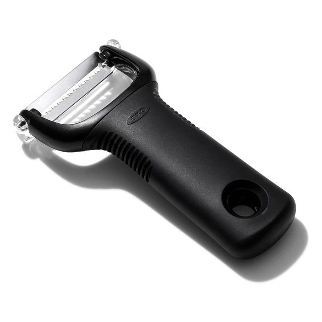 Oxo Good Grips Julienne Peeler Black - Sharp Blades Comfortable Handle Safety 