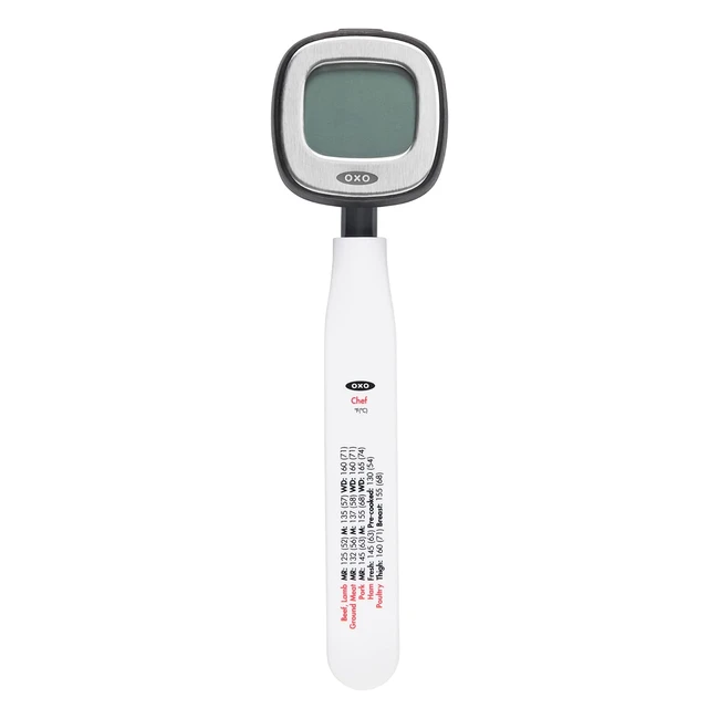 OXO Good Grips Chefs Precision Digital Instant Read Thermometer - Metallic Blac