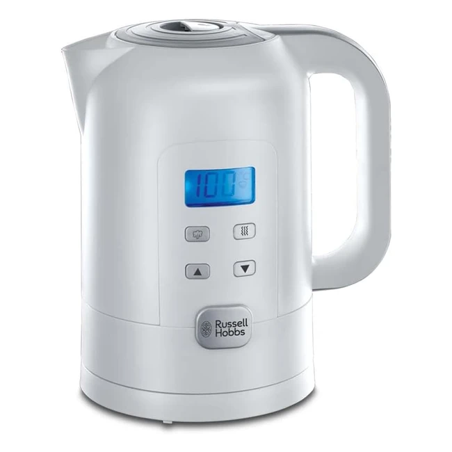 Russell Hobbs Wasserkocher Przision Control 2200W 17L LCD-Anzeige