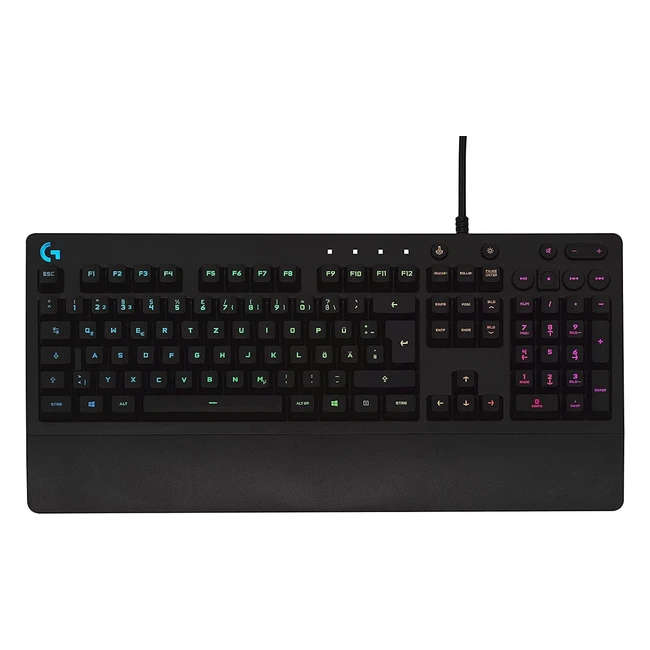 Logitech G213 Prodigy Gamingtastatur RGBBeleuchtung Programmierbare GTasten Mult