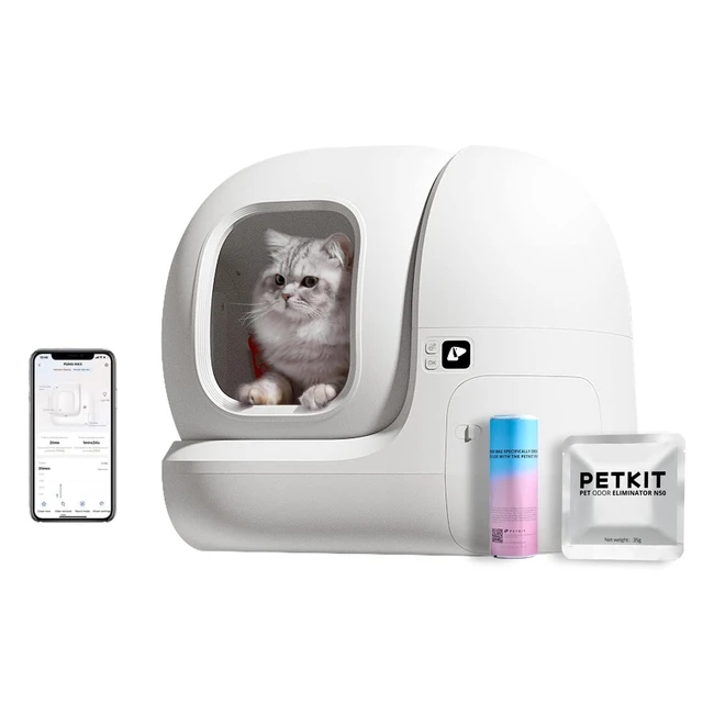 Arenero Gatos Autolimpiable Pura Max Xsecure App76l