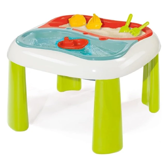 Table de jeu enfant Smoby sable et eau 2 bacs amovibles - 840110