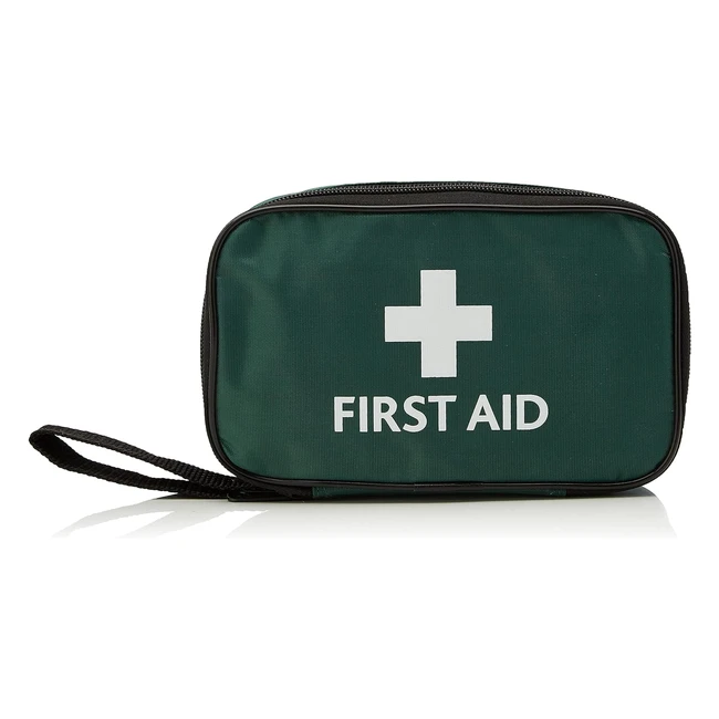 Reliance Medical HSE 1 Person First Aid Kit - Small Green Pouch - Essential Safety Supplies