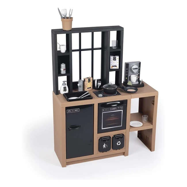 Smoby Kitchen Loft Urban Style Play Kitchen 32 Accessories Ideal Gift