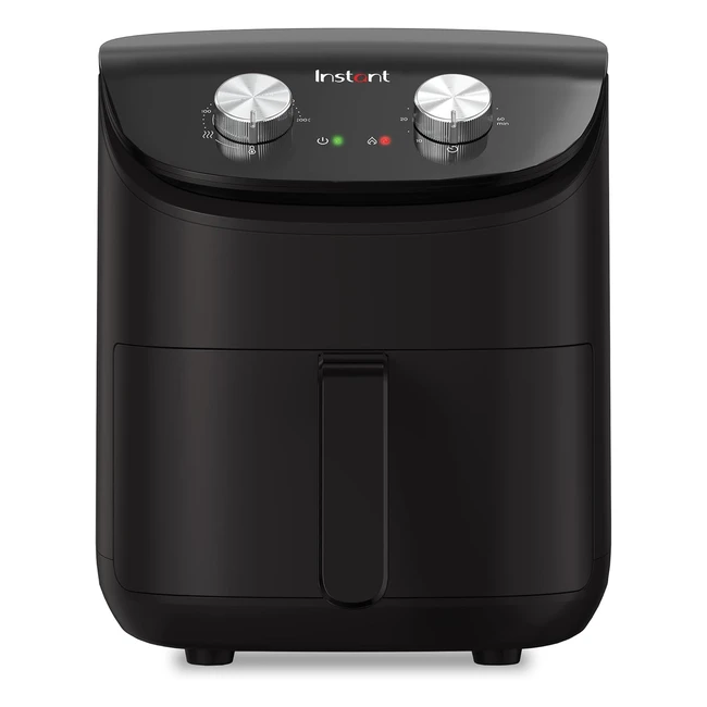 Freidora de Aire Compacta 38L Saludable sin Aceite - Temporizador Ajustable - Negro 1500W