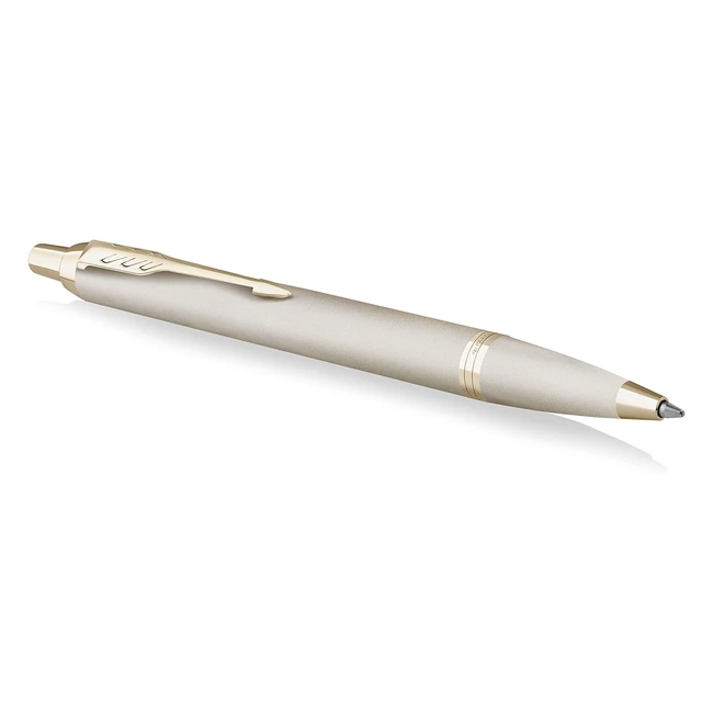 Penna Parker Monocromatica Blu Champagne Media