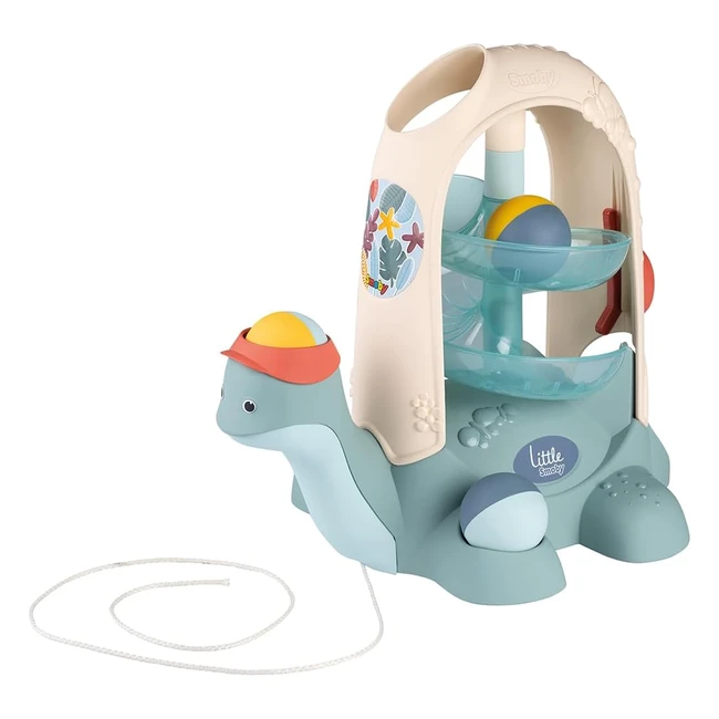 Tortue  balles Smoby Little 2 en 1 - Circuit interactif - 140310