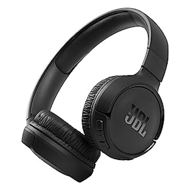 JBL Tune510BT Wireless On-Ear Headphones | Bluetooth 5.0 | 40 Hours Battery Life | Speed Charge | Black