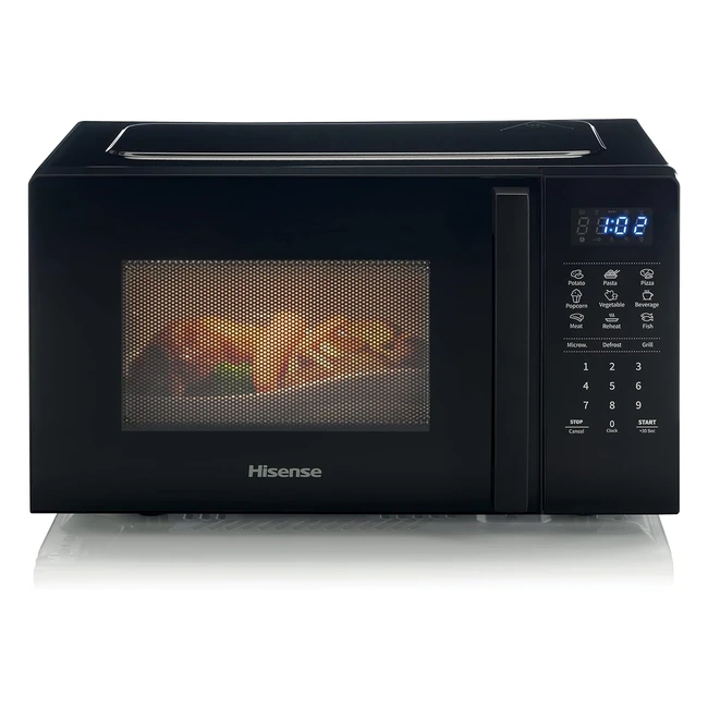 Forno Microonde Hisense H20MOBS4HG Capacità 20L 700W Grill 800W Nero