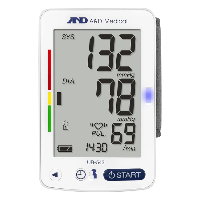 Misuratore Pressione Arteriosa Polso AD Medical UB543 - Design Leggero e Precisione