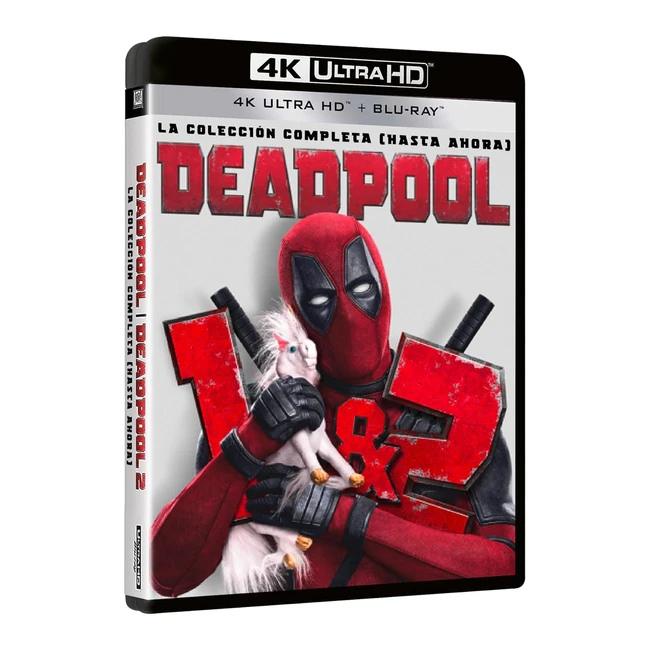 Pack Deadpool 12 4K UHD BluRay - Ref 2 - Accin y Comedia