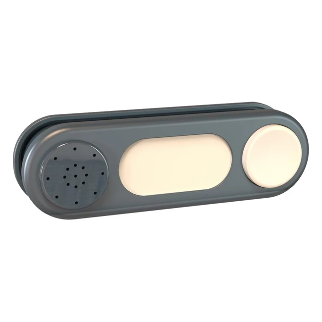 Sonnette Electronique Smoby Accessoire Maison DS 2 ans Gris 810917 - Realisme Immersion Jouet