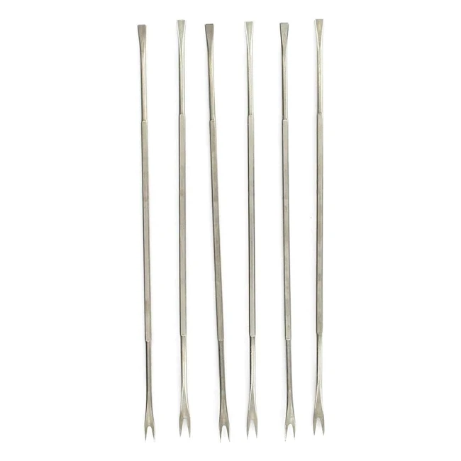 Cucharas de Marisco Fackelmann Acero Inoxidable 19 cm Pack 6 Unidades