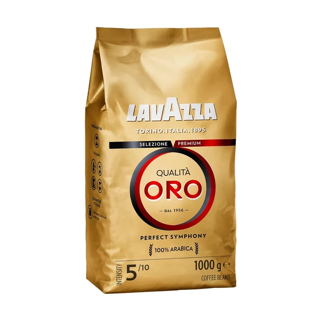 Lavazza Qualit Oro Kaffeebohnen 100 Arabica 1kg - Fruchtig  Blumig - Intensit