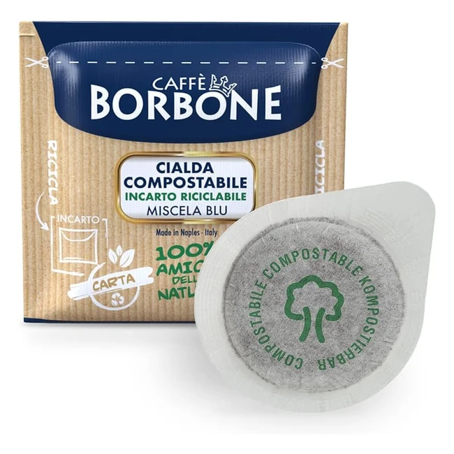 Dosettes Caf Borbone Compostables Bleu 150 ESE
