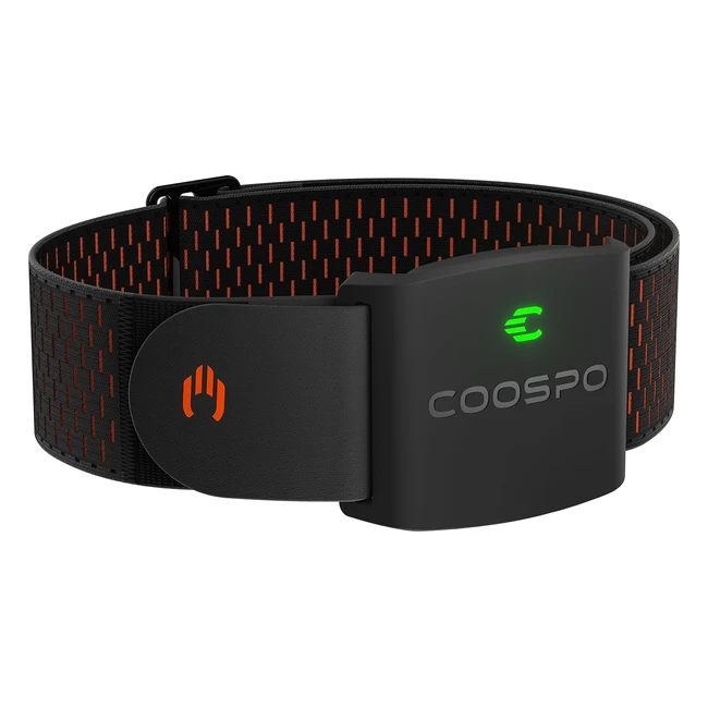 Pulsmetro Coospo HW9 HRV Banda Bluetooth50 LED IP67 Impermeable