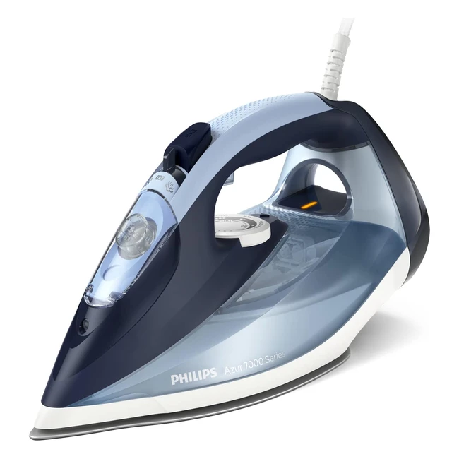 Philips 7000 Series Steam Iron 2800W - Powerful Performance, Vertical Steam, Steamglide Plus Soleplate