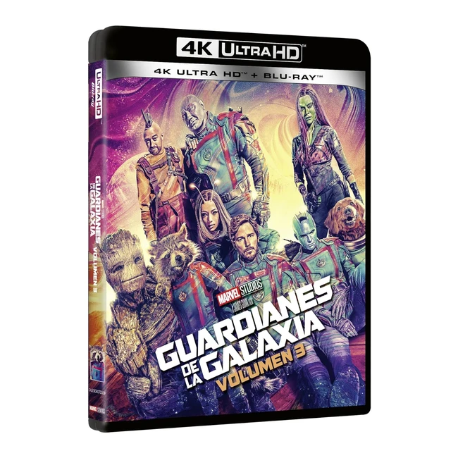Guardianes de la Galaxia Vol3 4K UHD BluRay - ¡Compra Ya!