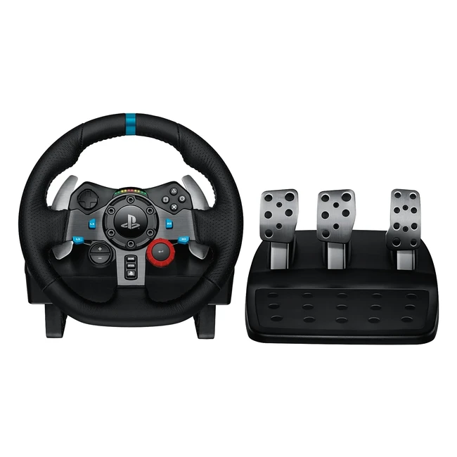 Logitech G29 Racing Wheel  Pedals for PS5 PS4 PC Mac - Real Force Feedback