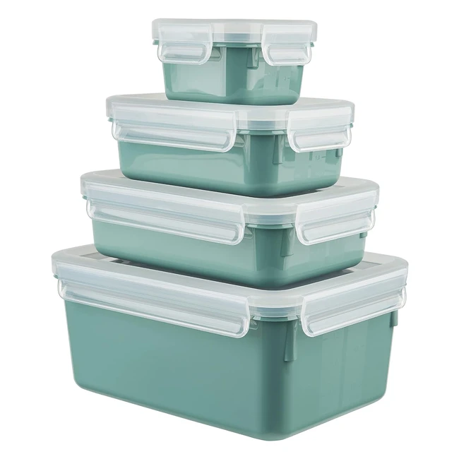 Emsa N10310 Clip  Close Colour Edition 4tlg Food Storage Container Set 02 055 