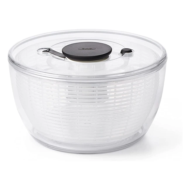 Essoreuse Salade OXO Good Grips 40 Transparente 6L - Pratique et Fonctionnelle