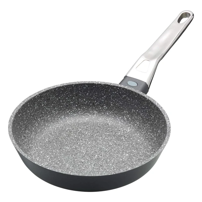 MasterClass MCMFP20 Nonstick Frying Pan 20cm - Grey  Induction-Safe