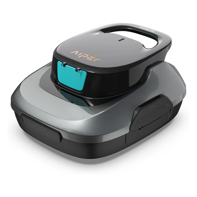 aiper Scuba SE Poolroboter - Kabelloser Poolsauger - Akku - 90 Minuten Reinigungszeit - Automatische Reinigung