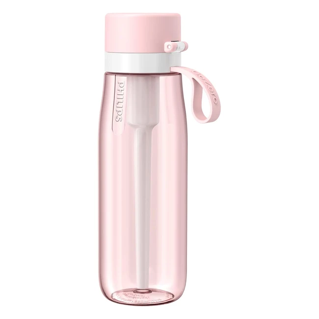 Philips GoZero Daily Wasserflasche 660ml - Titan Pink Filter Frischwasser
