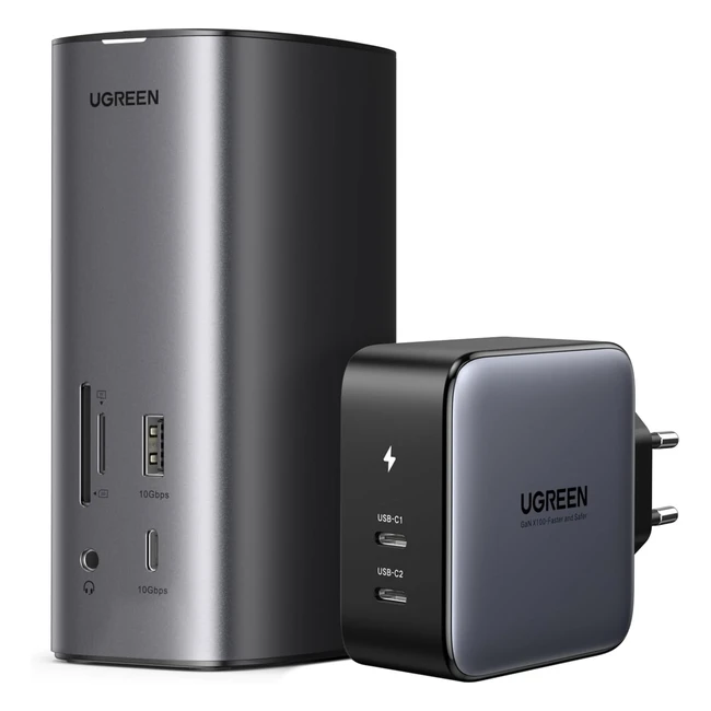 Ugreen Revodok Pro 312 Docking Station USB C 12 en 1 8K30Hz 4K60Hz Triple HDMI D