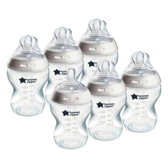Tommee Tippee Biberon Anticolica Natural Start 260 ml - Valvola Anticolica Autos