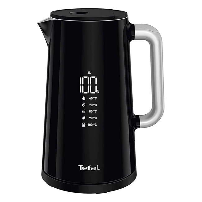 Tefal Smartn Light Kettle KO853840 - Digital Temperature Control Keep Warm Fas