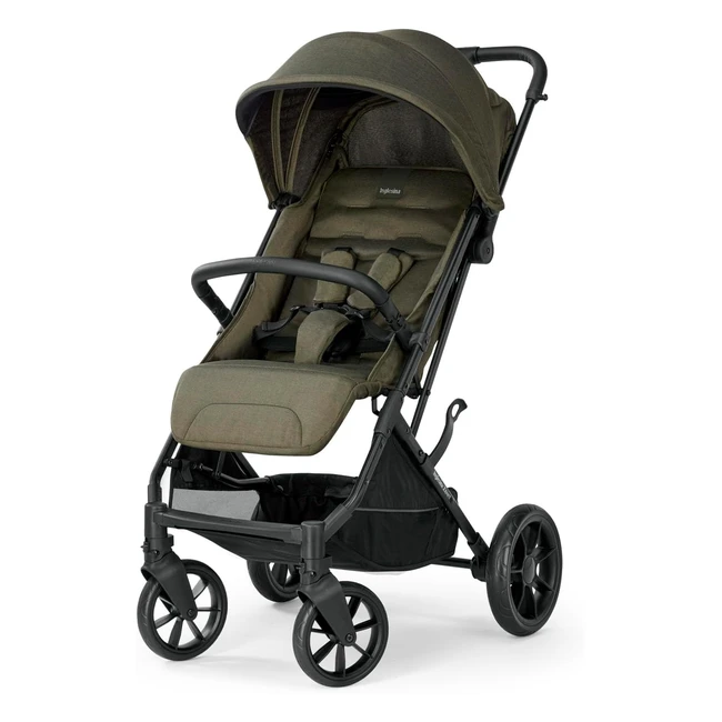 Cochecito Compacto Inglesina Zenit Gris - Hasta 22kg - Ruedas Grandes - Exclusiv