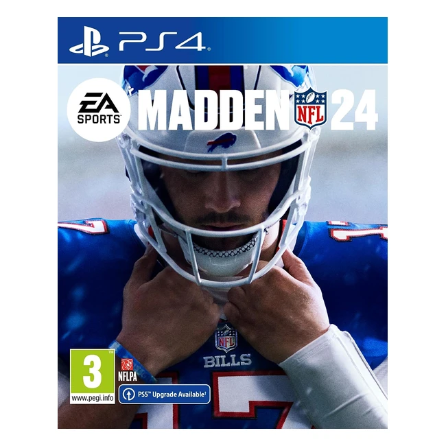 Madden NFL 24 Standard PS4 Video Game - Engage in 3v3 Matchups & Develop Dream Fantasy Roster
