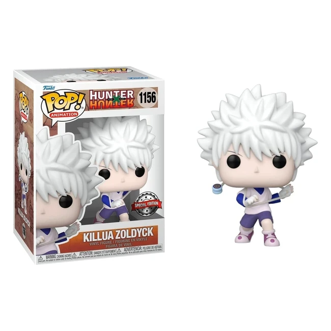 Funko Pop Hunter x Hunter Killua Zoldyck Figura Vinilo HxH