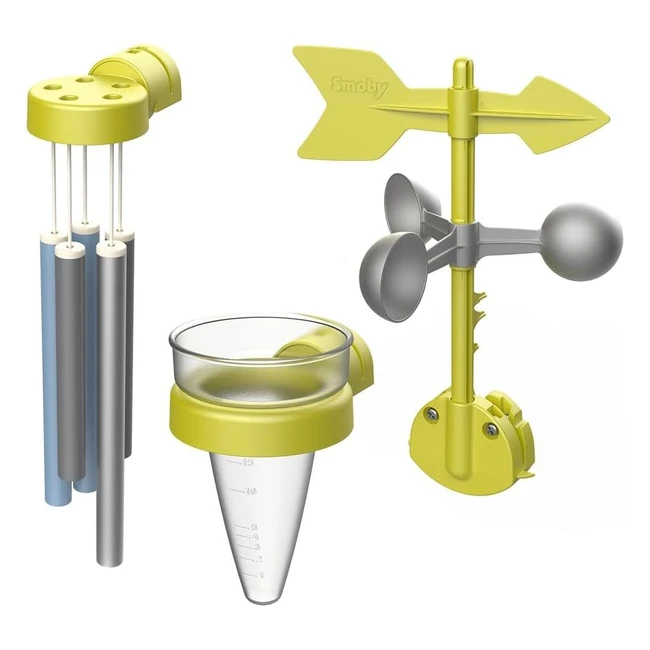 Kit Météo Enfant Smoby Carillon Girouette Pluviomètre 810916