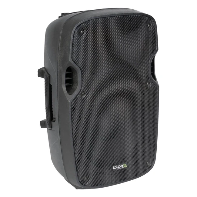 ibiza sound xtk10a Aktivlautsprecher 300W Mikrofon Echo Bass Höhen Master Volume