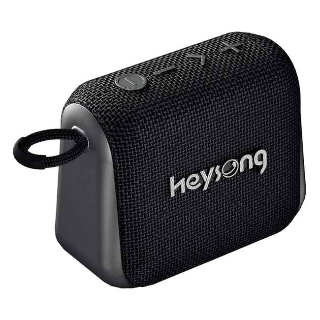 Heysong Wasserdichter Bluetoothlautsprecher - Kabellos  Tragbar - IPX7 - 24h Sp