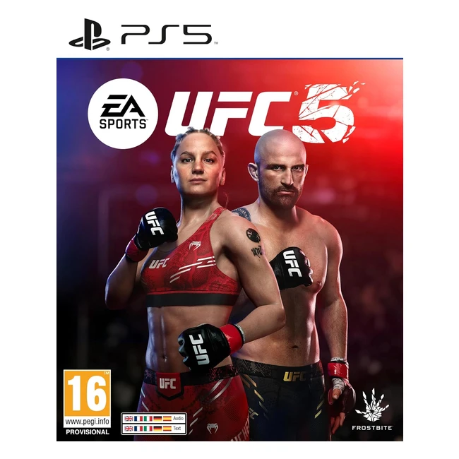 EA Sports UFC 5 Standard Edition PS5 - Jeu vidéo - Français - Coupures, contusions, gonflements