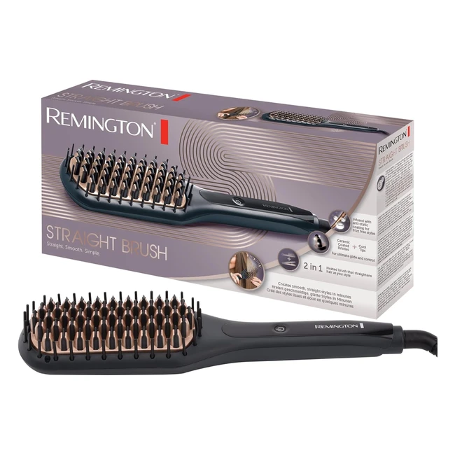 Remington CB7400 Straight Brush - Hochwertige Keramikbeschichtung - Antistatisch